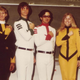 Karen, far left, and friends from an anime club meeting in 1981.